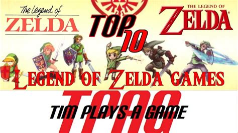 Top 10 Legend Of Zelda Games