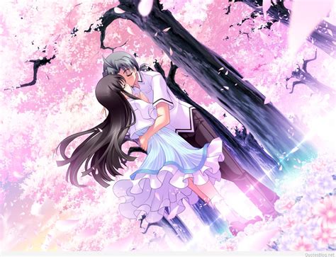 Romantic Night Scenery Romantic Anime Kiss Wallpaper Anime Wallpaper Hd