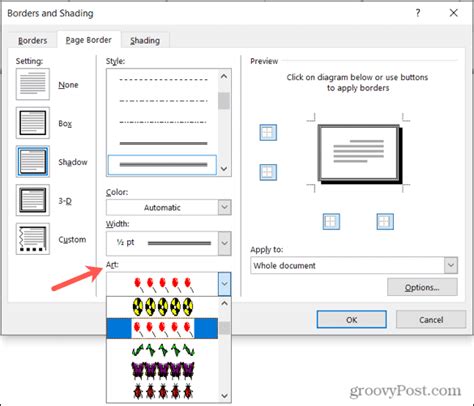 How To Add Border To A Page In Microsoft Word Grovetech