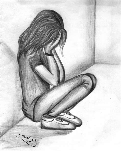 sketch girl crying at explore collection of sketch girl crying