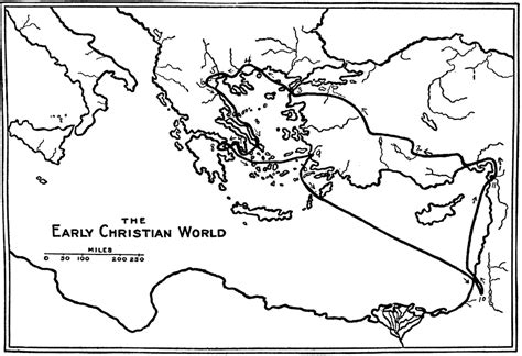 Saint patrick's timeline and diary. St. Paul's Second Missionary Journey