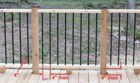 Spindles are spaced at 3 15/16''. Proper Deck Baluster Spacing: A Practical Guide With Calculator