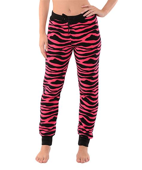 Check spelling or type a new query. H2Gear Fashions Pink Zebra Plush Pajama Pants | Plush ...