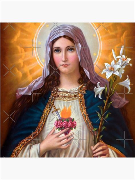 Holy Mother Mary Immaculate Heartst Marycatholicchistianfaith