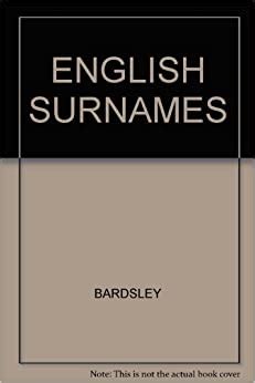 Meander down this list of boy, girl, and unisex names that are perfect for your little miracle. English Surnames: C. M Matthews: Amazon.com: Books