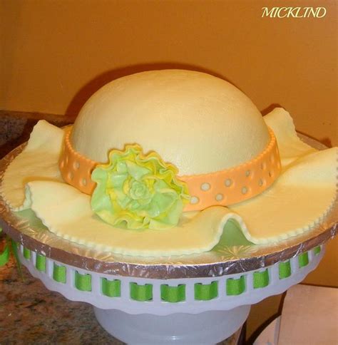 A Hat Cake Decorated Cake By Linda Cakesdecor
