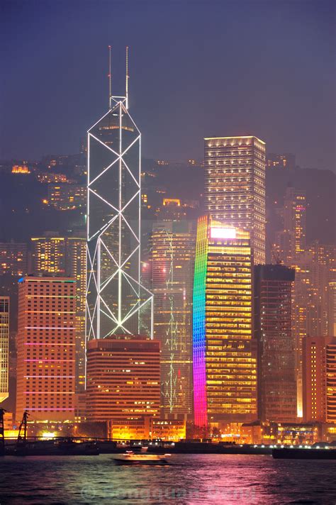 Bank Of China Tower Hong Kong License Download Or Print For £2480