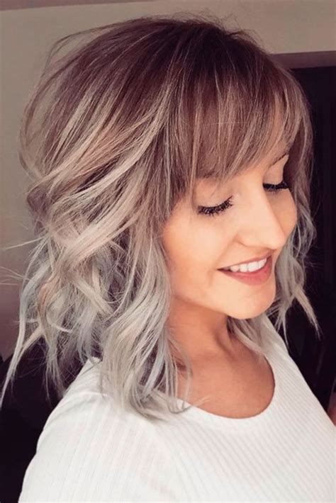 popular styles with fringe bangs that will elevate your beauty bangs with medium hair hair