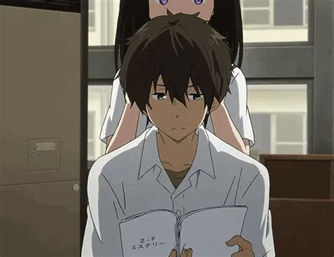 Animated About Girl In Couple By Xanimeloverx Hyouka Anime