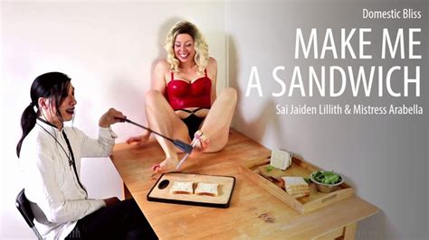 Make Me A Sandwich Wmv Sd With Saijaidenlillith Mistressarabella Sai Jaiden Lillith Clips Sale