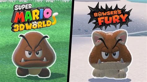 All Normal Enemies Vs Cat Enemies In Super Mario D World Bowser S