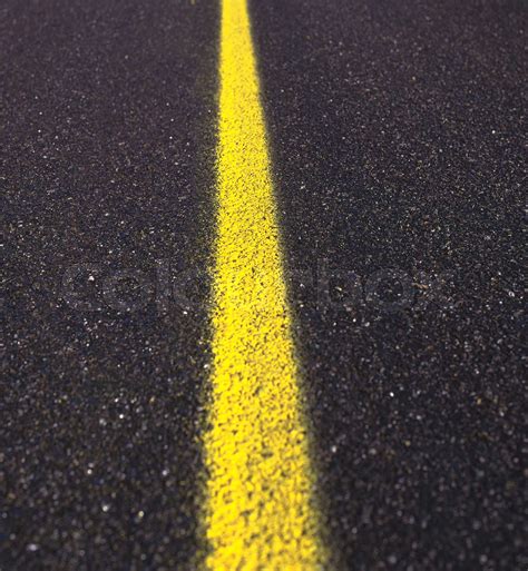 Asphalt Road Stock Image Colourbox