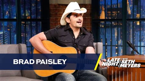 Brad Paisley Performs A Remix Of Shes Everything With More Realistic
