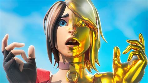 How I Unlocked Fully Gold Tntina Something To Watch While Fortnite Is