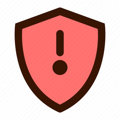Alert Security Shield Virus Warning Icon