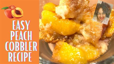 Easy Peach Cobbler Recipe Youtube