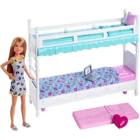 Barbie Sisters Bunk Beds And Stacie Doll Dgx45 Barbie Barbie