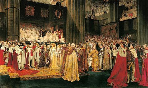 The Coronation Of King Edward Vii Painting By Mountain Dreams Fine