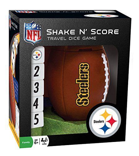 Nfl Pittsburgh Steelers Shake N Score Dice Game Check This Awesome