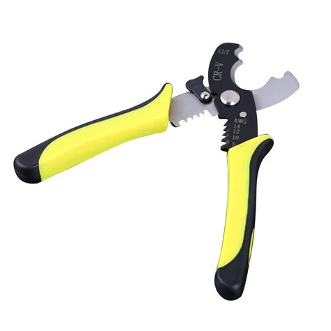 Multi Function Stripping Pliers Manual Cable Cutter Crimping Pliers
