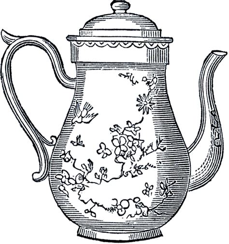 10 Best Teapot Clipart The Graphics Fairy