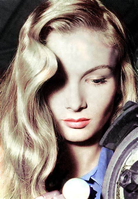 Veronica Lake Colorized Veronica Lake Hollywood Icons Classic