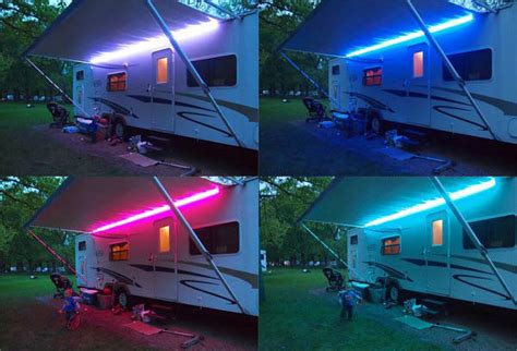 Rgb Colour Change Led Light 12v Caravan Motorhome Outdoor Lighting F45