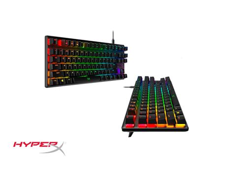 Teclado Hyperx Gamer Mecanico Alloy Origins Core RetroiluminaciÓn Rgb Led IluminaciÓn Rgb De