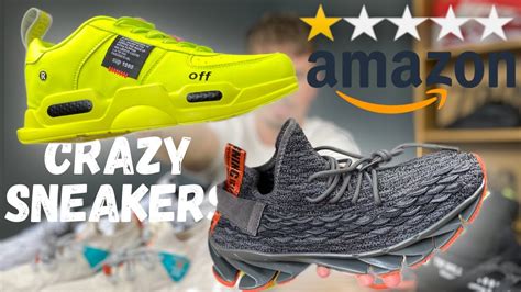 Buying All The Craziest Sneakers On Amazon 7 Pairs Youtube