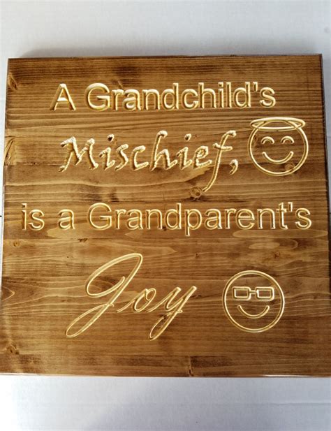 Grandparent Wood Sign Grandparent Qoute Sign Cnc Wood Signs Rustic