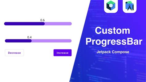 Custom Animated Progressbar In Jetpack Compose Android Studio Youtube