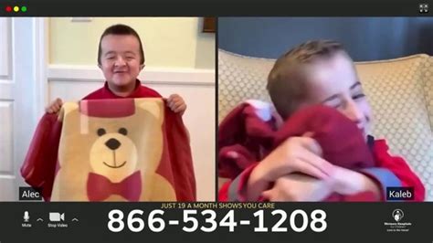 That boardroom commercial seems to be them teaming up to put down the other kids (and alec gets to be the chairman of the board, though kaleb gets the we love you money shot). Shriners Hospitals for Children TV Commercial, 'Kaleb and ...