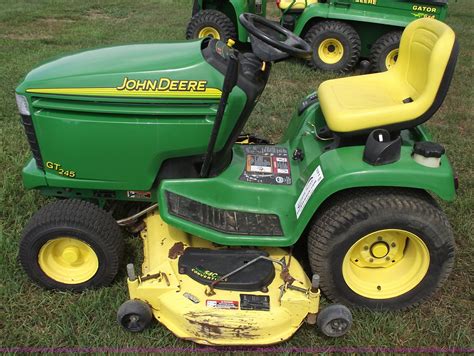 John Deere Gt245 Lawn Mower In Harrisonville Mo Item A4070 Sold