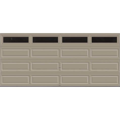 Clopay Classic Steel Long Panel 16 Ft X 7 Ft Insulated 18 4 R Value