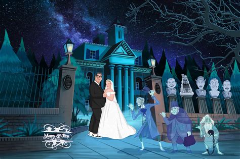 Haunted Mansion T Custom Art Decor Portrait