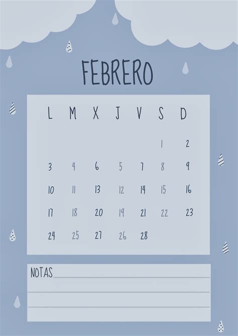 La Casita De Tul Calendarios Imprimibles Para Febrero The Best