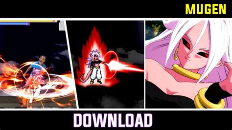 Android 21 Jus Mugen Jus Char Link Direto Youtube