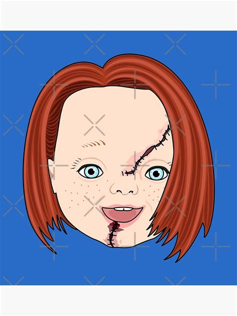 Curse Of Chucky Scars Poster By Jakmalone Redbubble