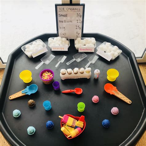 These are fun to craft, they can be used as a party decoration or even as pretend play ice cream cones. Ice cream shop role play with cotton wool or snow ...