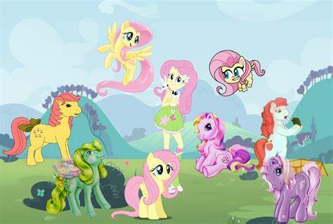 Fluttershy Generations My Little Pony List My Little Pony Cartoon