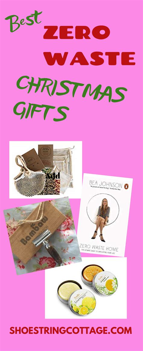 Best zero waste Christmas gifts #lowwastelifestyle - Shoestring Cottage