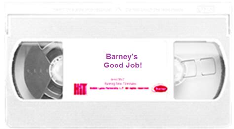 Opening And Closing To Barneys Good Job 2002 Vhs Custom Time Warner