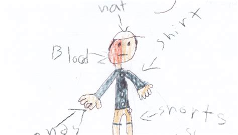 Children draw pictures of 'bad guy' in effort to help police find suspect