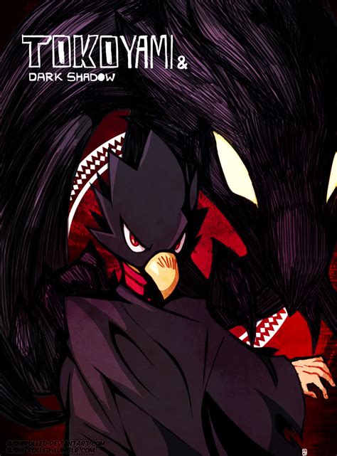 Tokoyami And Dark Shadow By Sushirolled Rbokunoheroacademia