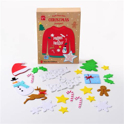 Christmas Jumper Day Craft Kit Save The Children Shop