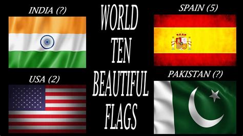 Top Ten Most Beautiful Flags In The World In 2019 Youtube