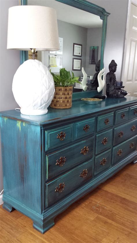 Lillys Home Designs Bohemian Painted Dresser