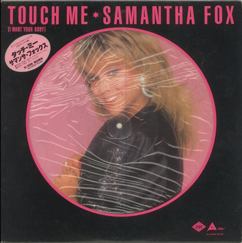Samantha Fox Touch Me I Want Your Body 1987 Vinyl Discogs