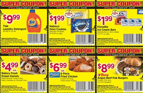 Some company store coupons only apply to specific products, so make sure all the items in your cart qualify before submitting your order. Tops PRINTABLE Store Coupons: $1.99 Oreos (with Oreo ...
