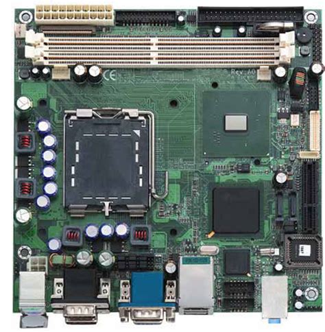 Sbc86808vea Lga775 Socket T Mini Itx Motherboard For Intel Pentium 4